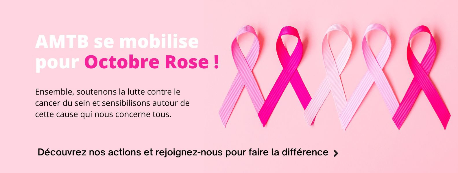 AMTB soutient la lutte contre le cancer du sein à Draveil